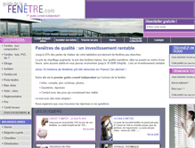 Tablet Screenshot of guide-de-la-fenetre.com